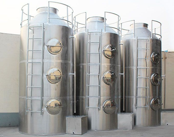 不銹鋼噴淋塔 不銹鋼噴淋塔